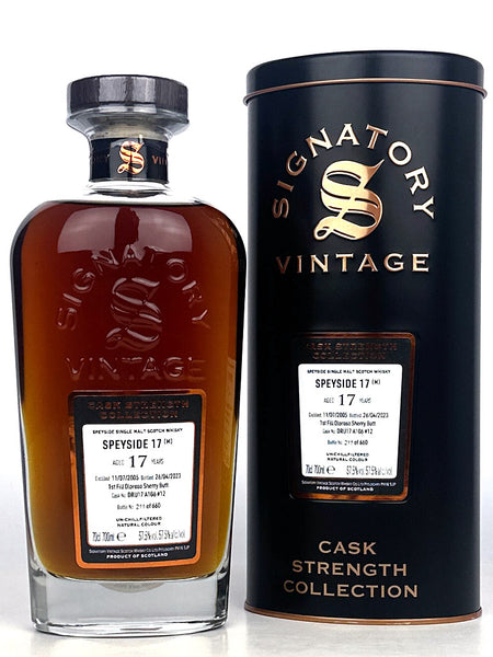 2005 Speyside M 17 Year Old Signatory