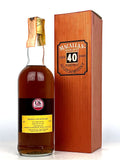 Macallan 40 Year Old G&M