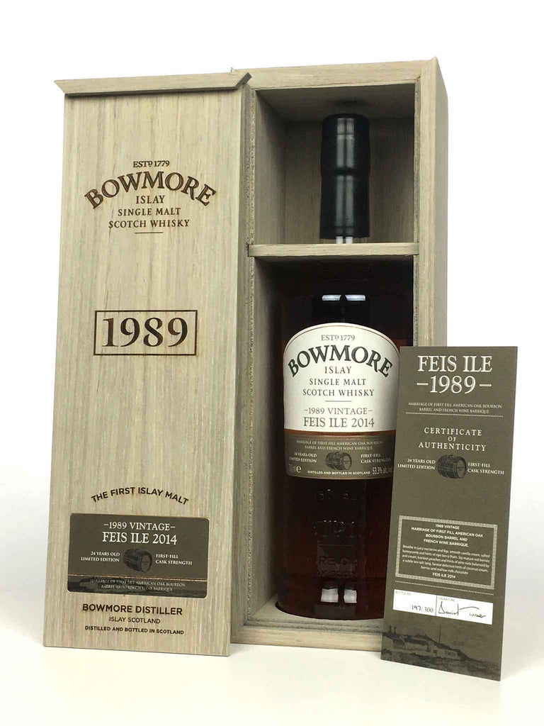 1989 Bowmore 24 Year Old Feis Ile 2014 – The Whisky Source