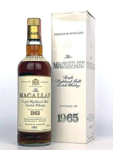 1965 Macallan 17 Year Old