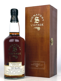 1965 Macallan 35 Year Old Single Cask Signatory Vintage