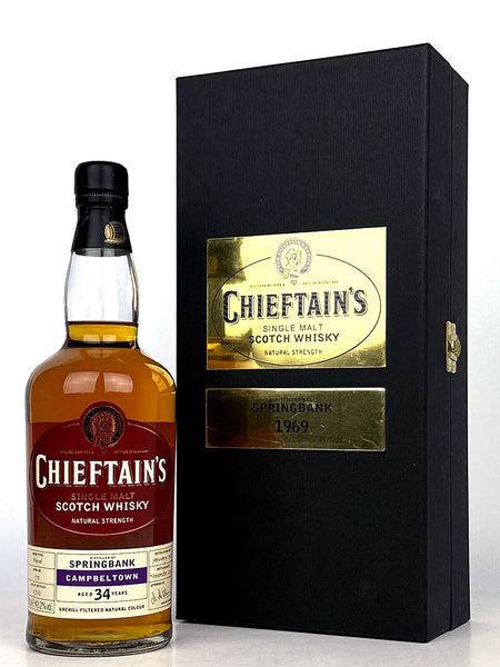 1969 Springbank 34 Year Old Single Cask Chieftain's