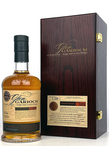 1978 Glen Garioch 30 Year Old Vintage Edition