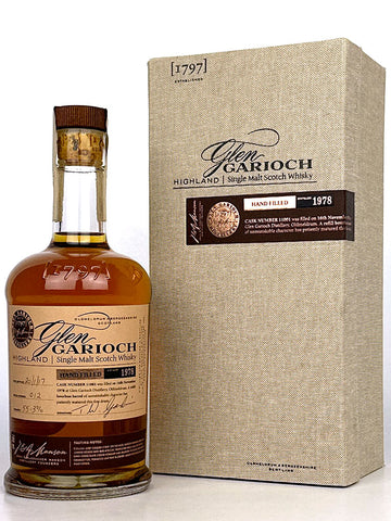 1978 Glen Garioch Single Cask #11001 Hand Filled (bottled 2017)