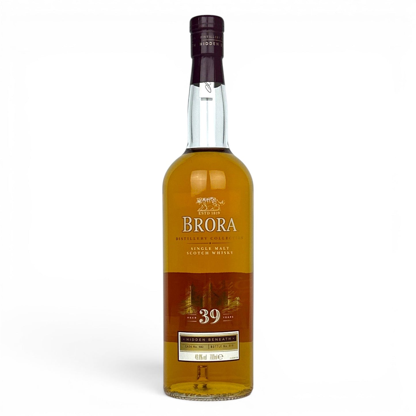 1982 Brora 39 Year Old Single Cask #582 Hidden Beneath Distillery Exclusive