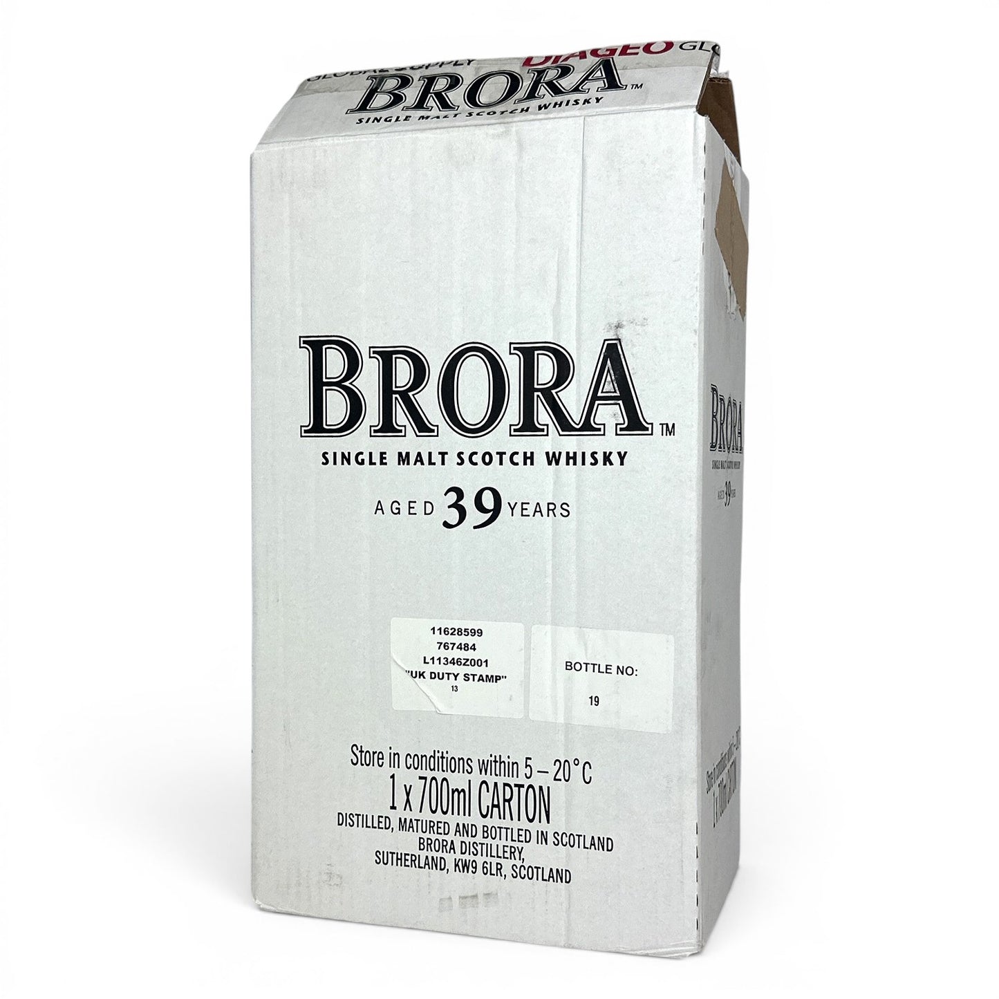 1982 Brora 39 Year Old Single Cask #582 Hidden Beneath Distillery Exclusive