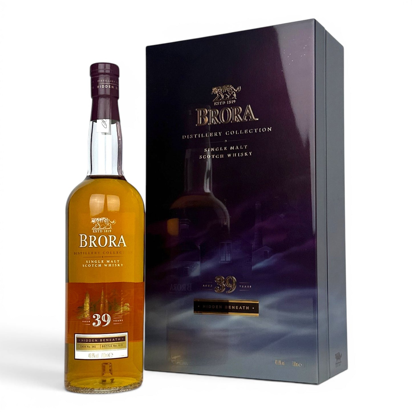 1982 Brora 39 Year Old Single Cask #582 Hidden Beneath Distillery Exclusive
