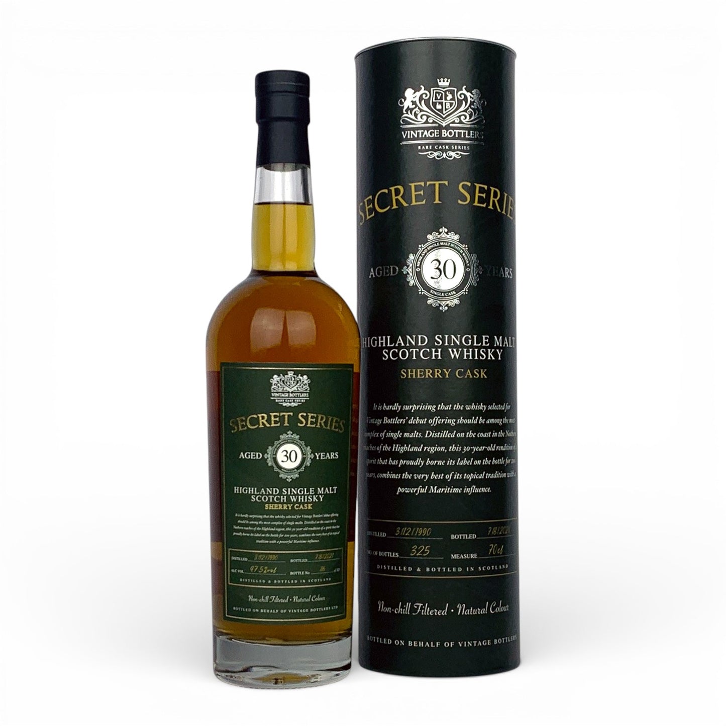 1990 Highlands 30 Year Old Single Cask Secret Series No. 1 (Clynelish)