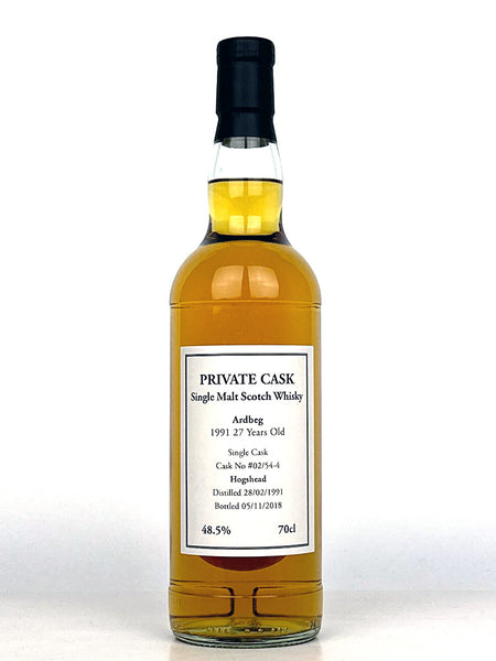 1991 Ardbeg 27 Year Old Private Cask