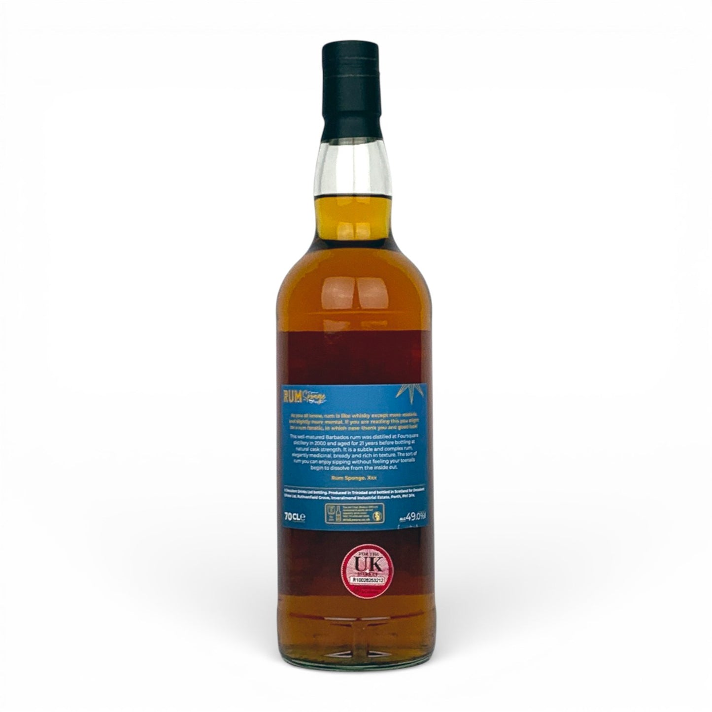 2000 Foursquare 21 Year Old Single Cask Rum Sponge