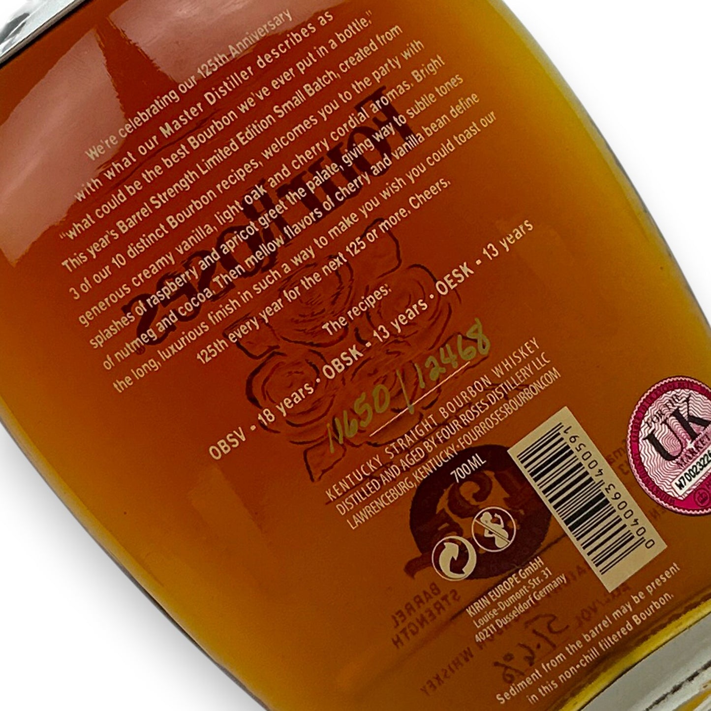 Four Roses 125th Anniversary Limited Edition Small Batch (2013 Release)