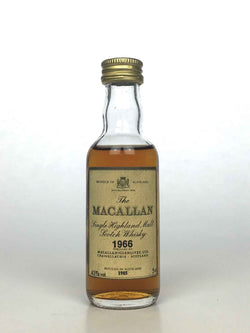 Miniature 1966 Macallan 18 Year Old 5cl