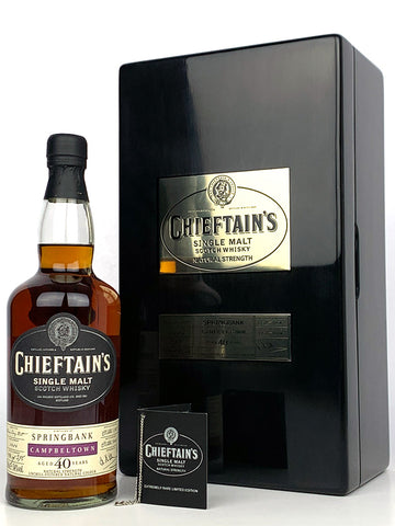 1968 Springbank 40 Year Old Single Cask #1414 Chieftain's