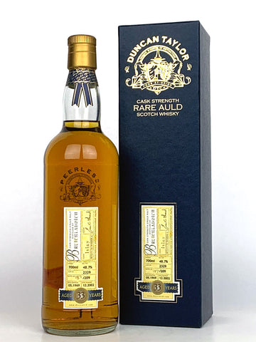 1969 Bruichladdich 33 Year Old Single Cask #2329 Duncan Taylor