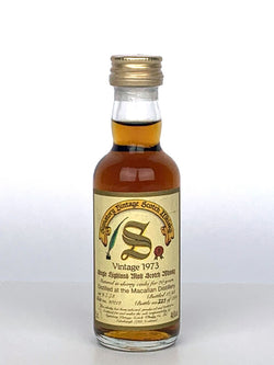 Miniature 1973 Macallan 20 Year Old Signatory Vintage 5cl