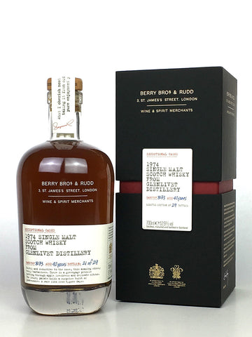 1974 Glenlivet 42 Year Old Single Cask BB&R