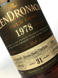 1978 Glendronach 31 Year Old Single Cask