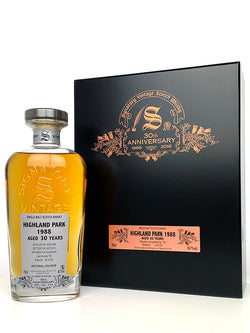 1988 Highland Park 30 Year Old Signatory Vintage 30th Anniversary