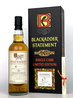 1989 Clynelish 31 Year Old Single Cask Blackadder Statement