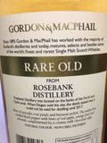 1990 Rosebank G&M Rare Old (bottled 2014)