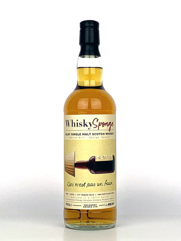 1992 Islay 27 Year Old Single Cask Whisky Sponge (Laphroaig)