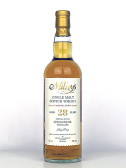 1992 Springbank 28 Year Old Single Cask Milroys