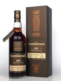 1993 Glendronach 27 Year Old Single Cask #7276