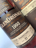 1993 Glendronach 27 Year Old Single Cask #7276