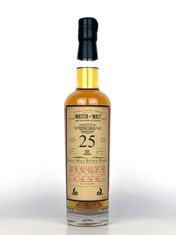 1993 Springbank 25 Year Old Single Cask Master Of Malt