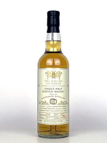 1993 Springbank 26 Year Old Single Cask #10/215-21 The Whisky Exchange
