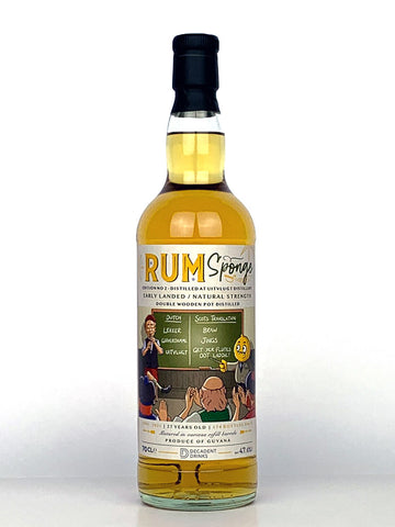 1993 Uitvlugt 27 Year Old Rum Sponge