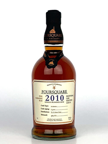 2010 Foursquare 12 Year Old Exceptional Cask Selection Mark XXI