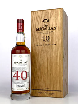 Macallan 40 Year Old Red Collection (2020 Release)