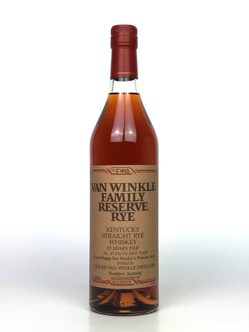 Old Rip Van Winkle 13 Year Old Rye