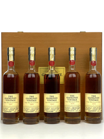 1967-1972 Glenlivet Vintage Tasting Set – The Whisky Source