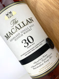 Macallan 30 Year Old Sherry Oak (2021 Release)